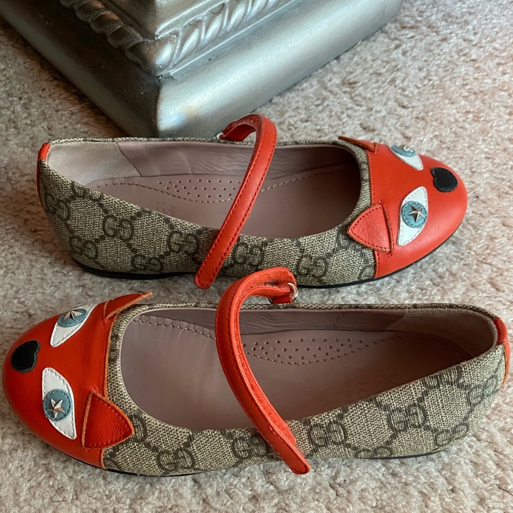 Gucci Fox🦊 Monogram Shoes